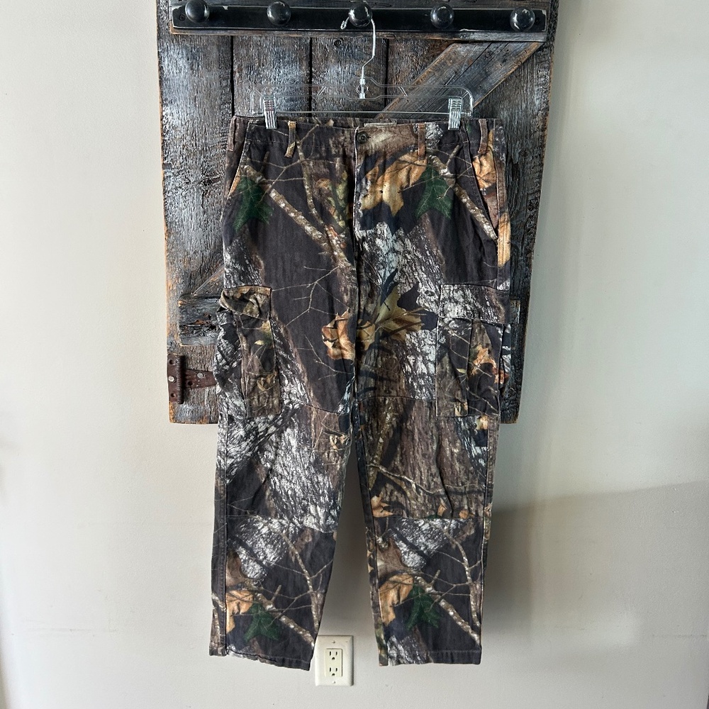 Men's Mossy Oak Camouflage Cargo Pants - W34 x L29